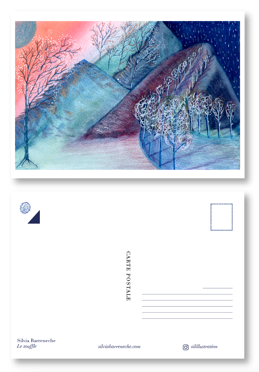 Carte postale / Le Souffle